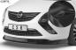Preview: CSR Frontspoiler | Cup-Spoilerlippe mit ABE für Opel Zafira C Tourer CSL326-C Carbon Look Hochglanz (keine Lackierung erforderlich)
