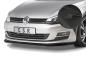 Preview: CSR Frontspoiler | Cup-Spoilerlippe mit ABE für VW Golf 7 CSL330-M Carbon Look matt strukturiert (keine Lackierung erforderlich)