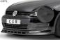 Preview: CSR Frontspoiler | Cup-Spoilerlippe mit ABE für VW Golf 7 CSL332-L Lackierung erforderlich (schwarz matt)