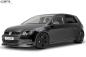 Preview: CSR Frontspoiler | Cup-Spoilerlippe mit ABE für VW Golf 7 CSL332-S Strukturiert schwarz matt (keine Lackierung erforderlich)
