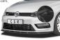 Preview: CSR Frontspoiler | Cup-Spoilerlippe mit ABE für VW Golf 7 R-Line CSL333-C Carbon Look glänzend (keine Lackierung erforderlich)