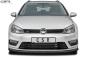 Preview: CSR Frontspoiler | Cup-Spoilerlippe mit ABE für VW Golf 7 R-Line CSL333-G Glossy schwarz glänzend (keine Lackierung erforderlich)