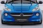 Preview: CSR Frontspoiler | Cup-Spoilerlippe mit ABE für Opel Adam CSL335-G Glossy schwarz Hochglanz (keine Lackierung erforderlich)