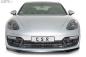 Preview: CSR Frontspoiler | Cup-Spoilerlippe mit ABE für Porsche Panamera 2 CSL336-L schwarz matt (Lackierung erforderlich)