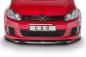 Preview: CSR Frontspoiler | Cup-Spoilerlippe mit ABE für VW Golf 6 GTI/GTD CSL339-S Strukturiert schwarz matt (keine Lackierung erforderlich)