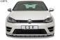 Preview: CSR Frontspoiler | Cup-Spoilerlippe mit ABE für VW Golf 7 R CSL340-L Lackierung erforderlich (schwarz matt)