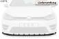 Preview: CSR Frontspoiler | Cup-Spoilerlippe mit ABE für VW Golf 7 R CSL340-L Lackierung erforderlich (schwarz matt)