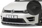 Preview: CSR Frontspoiler | Cup-Spoilerlippe mit ABE für VW Golf 7 R CSL340-M Carbon Look matt strukturiert (keine Lackierung erforderlich)