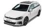 Preview: CSR Frontspoiler | Cup-Spoilerlippe mit ABE für VW Golf 7 GTI / GTD CSL345-G Glossy schwarz glänzend (keine Lackierung erforderlich)