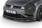 Preview: CSR Frontspoiler | Cup-Spoilerlippe mit ABE für VW Golf 7 R CSL346-S Strukturiert schwarz matt (keine Lackierung erforderlich)