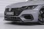 Preview: CSR Frontspoiler | Cup-Spoilerlippe mit ABE für VW Arteon R-Line CSL348-L schwarz matt (Lackierung erforderlich)