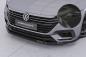Preview: CSR Frontspoiler | Cup-Spoilerlippe mit ABE für VW Arteon R-Line CSL348-C Carbon Look Hochglanz (keine Lackierung erforderlich)