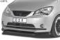 Preview: CSR Frontspoiler | Cup-Spoilerlippe mit ABE für Seat Mii CSL349-G Glossy schwarz glänzend (keine Lackierung erforderlich)