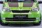 Preview: CSR Frontspoiler | Cup-Spoilerlippe mit ABE für Skoda Citigo CSL352-M Carbon Look matt strukturiert (keine Lackierung erforderlich)