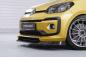 Preview: CSR Frontspoiler | Cup-Spoilerlippe mit ABE für VW up! CSL353-G Glossy schwarz glänzend (keine Lackierung erforderlich)