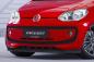 Preview: CSR Frontspoiler | Cup-Spoilerlippe mit ABE für VW up! CSL354-C Carbon Look glänzend (keine Lackierung erforderlich)