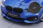 Preview: CSR Frontspoiler | Cup-Spoilerlippe mit ABE für BMW 1er F20/F21 M-Paket CSL356-S schwarz matt strukturiert (keine Lackierung erforderlich)