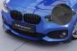 Preview: CSR Frontspoiler | Cup-Spoilerlippe mit ABE für BMW 1er F20/F21 M-Paket CSL356-L schwarz matt (Lackierung erforderlich)