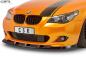 Preview: CSR Frontspoiler | Cup-Spoilerlippe mit ABE für BMW 5er E60 / E61 CSL361-G Glossy schwarz Hochglanz (keine Lackierung erforderlich)