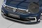 Preview: CSR Frontspoiler | Cup-Spoilerlippe mit ABE für VW Passat B8 Typ 3G CSL362-L schwarz matt (Lackierung erforderlich)