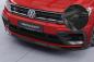 Preview: CSR Frontspoiler | Cup-Spoilerlippe mit ABE für VW Tiguan II (Typ AD1) R-Line CSL367-G Glossy schwarz Hochglanz (keine Lackierung erforderlich)