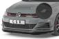 Preview: CSR Frontspoiler | Cup-Spoilerlippe mit ABE für VW Golf 7 GTI TCR CSL368-S Strukturiert schwarz matt (keine Lackierung erforderlich)