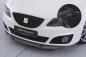 Preview: CSR Frontspoiler | Cup-Spoilerlippe mit ABE für Seat Exeo 3R CSL369-G Glossy schwarz Hochglanz (keine Lackierung erforderlich)
