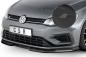 Preview: CSR Frontspoiler | Cup-Spoilerlippe mit ABE für VW Golf 7 R CSL373-S Strukturiert schwarz matt (keine Lackierung erforderlich)