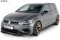 Preview: CSR Frontspoiler | Cup-Spoilerlippe mit ABE für VW Golf 7 R CSL373-G Glossy schwarz glänzend (keine Lackierung erforderlich)