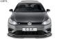 Preview: CSR Frontspoiler | Cup-Spoilerlippe mit ABE für VW Golf 7 R CSL373-G Glossy schwarz glänzend (keine Lackierung erforderlich)