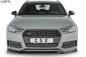 Preview: CSR Frontspoiler | Cup-Spoilerlippe mit ABE für Audi A4 B9 8W S-Line / S4 B9 8W CSL376-G Glossy schwarz glänzend (keine Lackierung erforderlich)