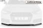Preview: CSR Frontspoiler | Cup-Spoilerlippe mit ABE für Audi A4 B9 8W S-Line / S4 B9 8W CSL376-G Glossy schwarz glänzend (keine Lackierung erforderlich)