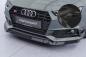 Preview: CSR Frontspoiler | Cup-Spoilerlippe mit ABE für Audi A4 B9 8W S-Line / S4 B9 8W CSL376-G Glossy schwarz Hochglanz (keine Lackierung erforderlich)