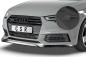 Preview: CSR Frontspoiler | Cup-Spoilerlippe mit ABE für Audi A4/S4 B9 8W CSL376-L Lackierung erforderlich (schwarz matt)