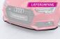 Preview: CSR Frontspoiler | Cup-Spoilerlippe mit ABE für Audi A4 B9 8W S-Line / S4 B9 8W CSL377-S schwarz matt strukturiert (keine Lackierung erforderlich)