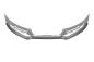 Preview: CSR Frontspoiler | Cup-Spoilerlippe mit ABE für Audi A5 8T CSL378-K Kupfer matt (keine Lackierung erforderlich)