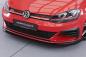 Preview: CSR Frontspoiler | Cup-Spoilerlippe mit ABE für VW Golf 7 GTI / GTD CSL380-K Kupfer matt (keine Lackierung erforderlich)
