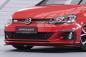 Preview: CSR Frontspoiler | Cup-Spoilerlippe mit ABE für VW Golf 7 GTI / GTD CSL380-G Glossy schwarz glänzend (keine Lackierung erforderlich)