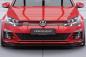 Preview: CSR Frontspoiler | Cup-Spoilerlippe mit ABE für VW Golf 7 GTI / GTD CSL380-G Glossy schwarz glänzend (keine Lackierung erforderlich)
