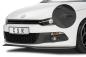 Preview: CSR Frontspoiler | Cup-Spoilerlippe mit ABE für VW Scirocco III CSL383-L schwarz matt (Lackierung erforderlich)