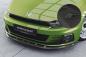 Preview: CSR Frontspoiler | Cup-Spoilerlippe mit ABE für VW Scirocco III R-Line CSL386-M Carbon Look matt strukturiert (keine Lackierung erforderlich)