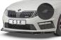 Preview: CSR Frontspoiler | Cup-Spoilerlippe mit ABE für Skoda Octavia III (5E) RS CSL389-S schwarz matt strukturiert (keine Lackierung erforderlich)