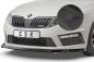 Preview: CSR Frontspoiler | Cup-Spoilerlippe mit ABE für Skoda Octavia III RS CSL389-L schwarz matt (Lackierung erforderlich)