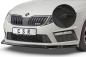 Preview: CSR Frontspoiler | Cup-Spoilerlippe mit ABE für Skoda Octavia III (5E) RS CSL389-M Carbon Look matt strukturiert (keine Lackierung erforderlich)