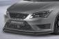 Preview: CSR Frontspoiler | Cup-Spoilerlippe mit ABE für Seat Leon 3 (Typ 5F) Cupra/FR CSL390-L Lackierung erforderlich (schwarz matt)