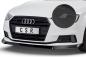 Preview: CSR Frontspoiler | Cup-Spoilerlippe mit ABE für Audi A3 8V CSL393-S schwarz matt strukturiert (keine Lackierung erforderlich)