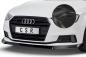 Preview: CSR Frontspoiler | Cup-Spoilerlippe mit ABE für Audi A3 8V CSL393-C Carbon Look Hochglanz (keine Lackierung erforderlich)