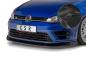 Preview: CSR Frontspoiler | Cup-Spoilerlippe mit ABE für VW Golf 7 R CSL395-C Carbon Look glänzend (keine Lackierung erforderlich)