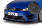Preview: CSR Frontspoiler | Cup-Spoilerlippe mit ABE für VW Golf 7 R CSL395-L Lackierung erforderlich (schwarz matt)