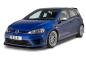 Preview: CSR Frontspoiler | Cup-Spoilerlippe mit ABE für VW Golf 7 R CSL395-L Lackierung erforderlich (schwarz matt)